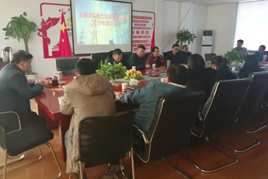 安徽津利電力發展有限公司召開2019年度座談會